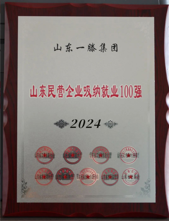 【喜報】一滕建設(shè)集團榮登山東民營企業(yè)百強榜第88位，山東省吸納就業(yè)百強榜第61位。