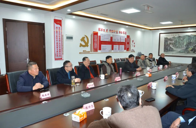 【關(guān)注】***安全生產(chǎn)協(xié)會副會長、礦山充填安全開采***礦山安監(jiān)局重點(diǎn)實驗室主任卜昌森到一滕集團(tuán)調(diào)研