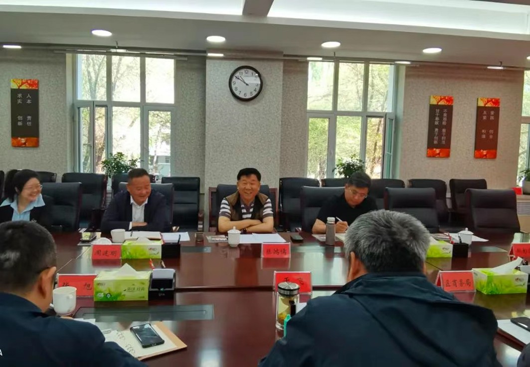 滕鴻儒董事長(zhǎng)到克拉瑪依拜訪交流